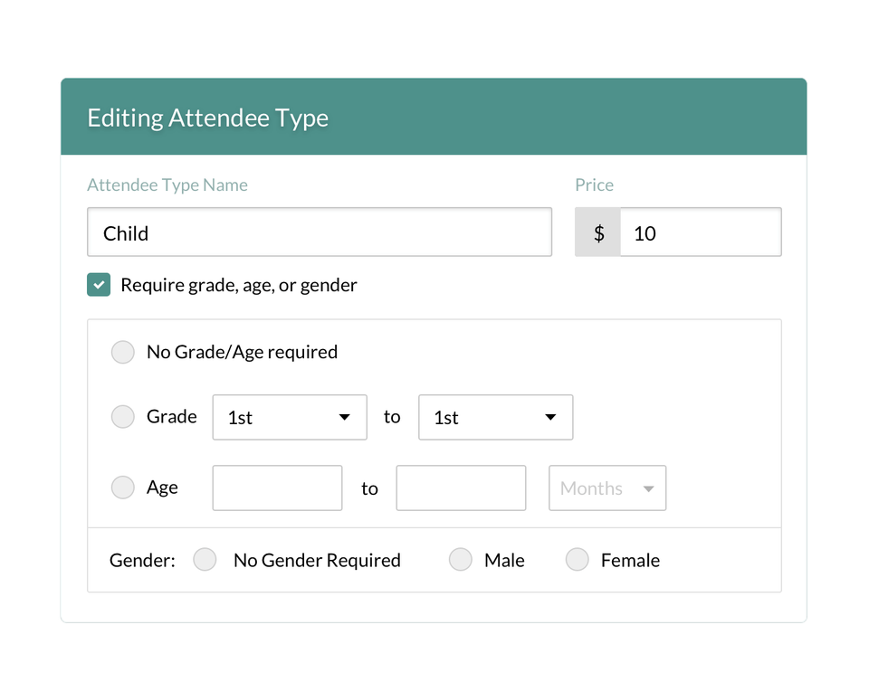 Planning Center Registrations screenshot 1