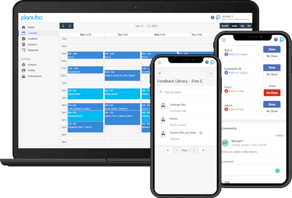 Planubo screenshot 1