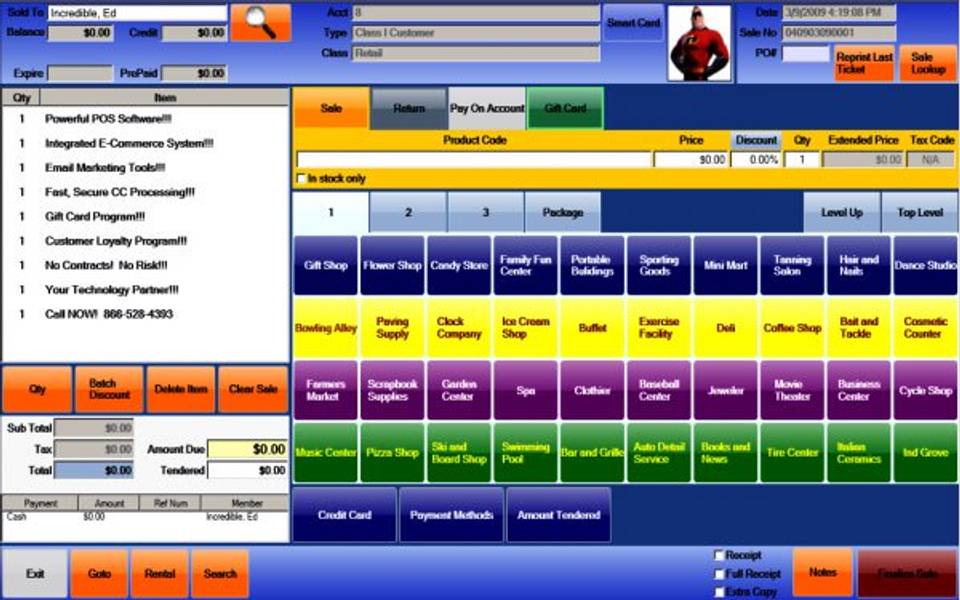 POSExpress screenshot 2
