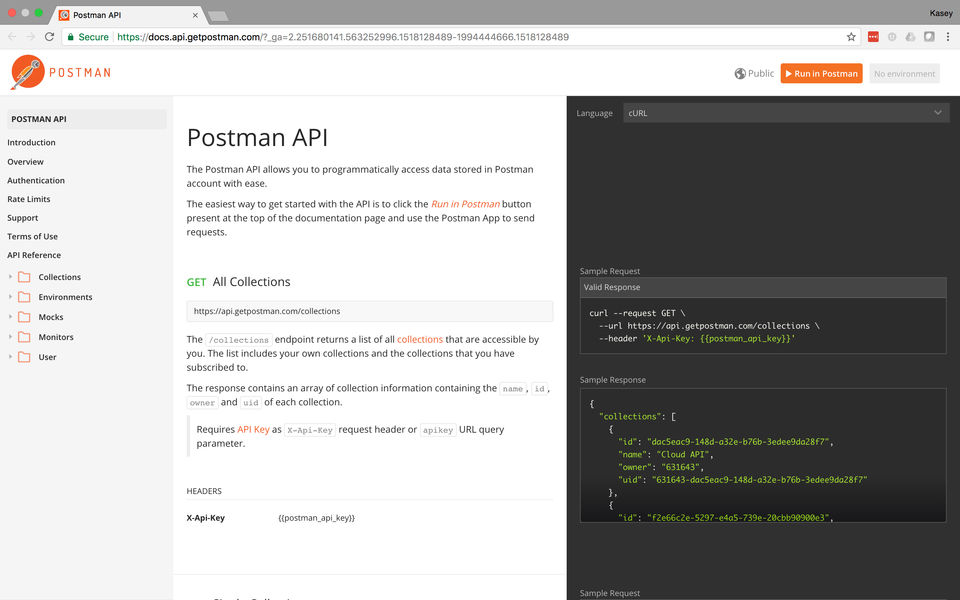 Postman API