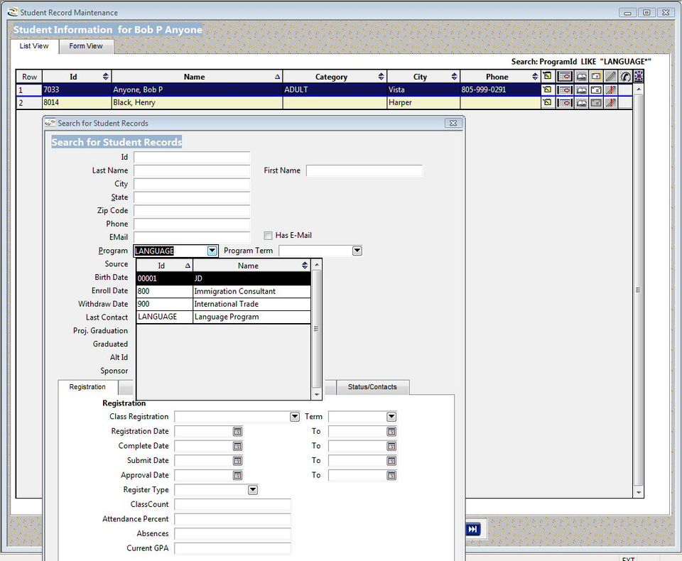PowerVista RollCall screenshot: Easy to generate and export reports with RollCall