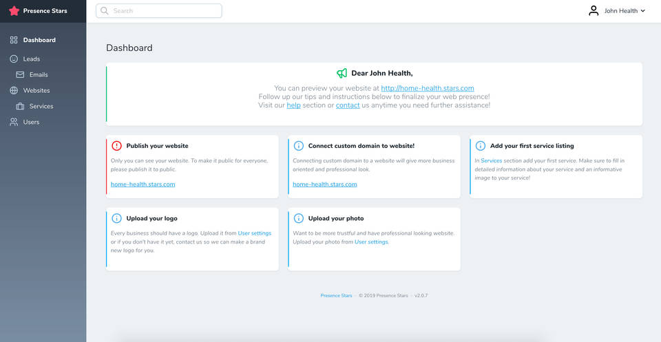 Presence Stars screenshot 2
