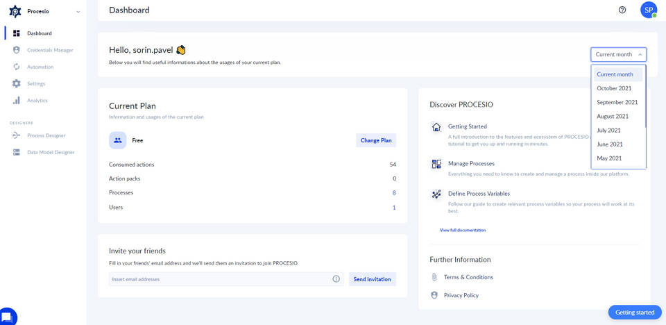 PROCESIO screenshot 1