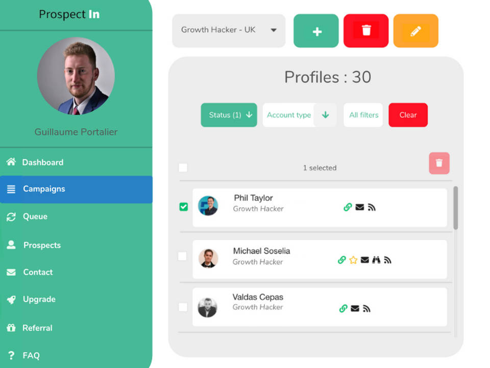 ProspectIn screenshot 1