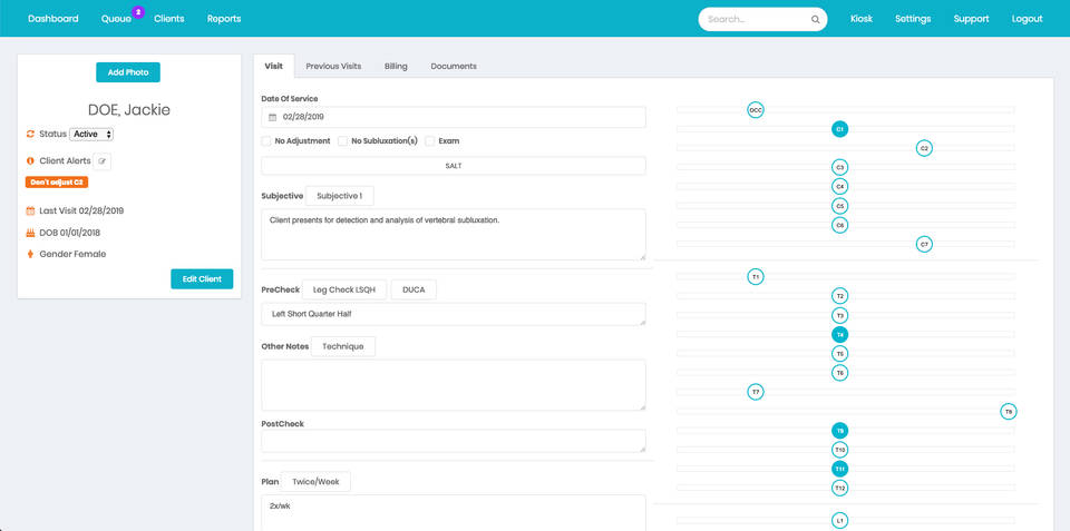 Pure Chiro Notes screenshot 1