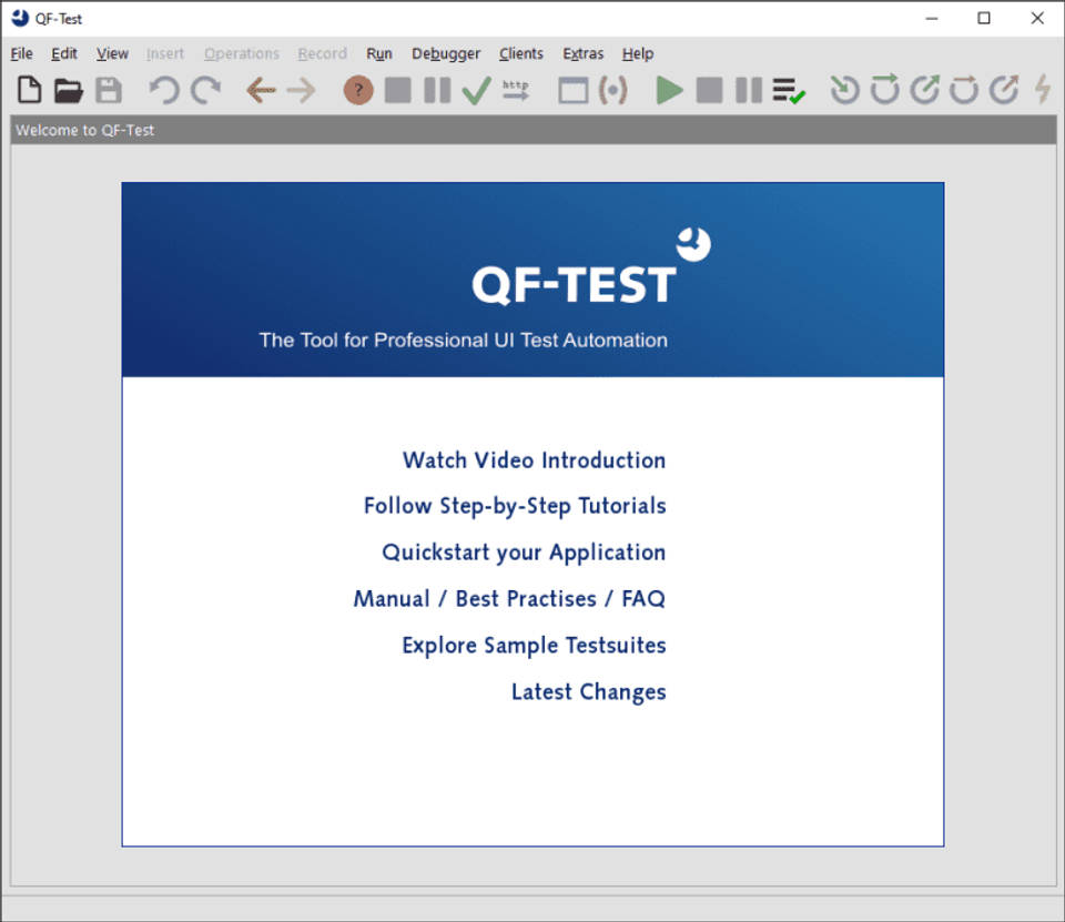 QF-Test screenshot 3