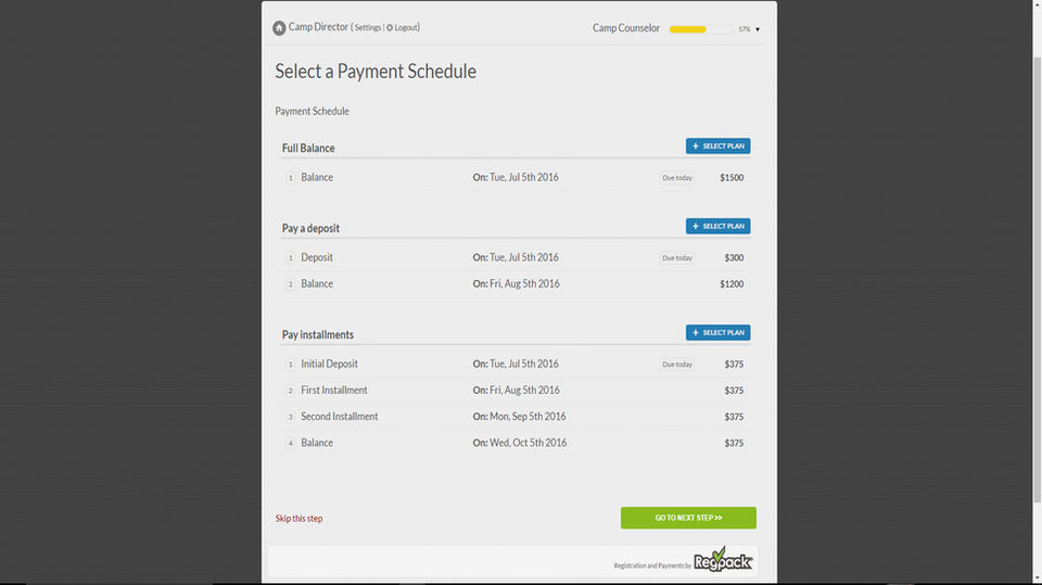Automatic Billing and Payment Plans