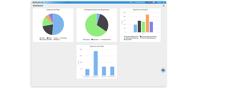 Replicon Expense screenshot 1