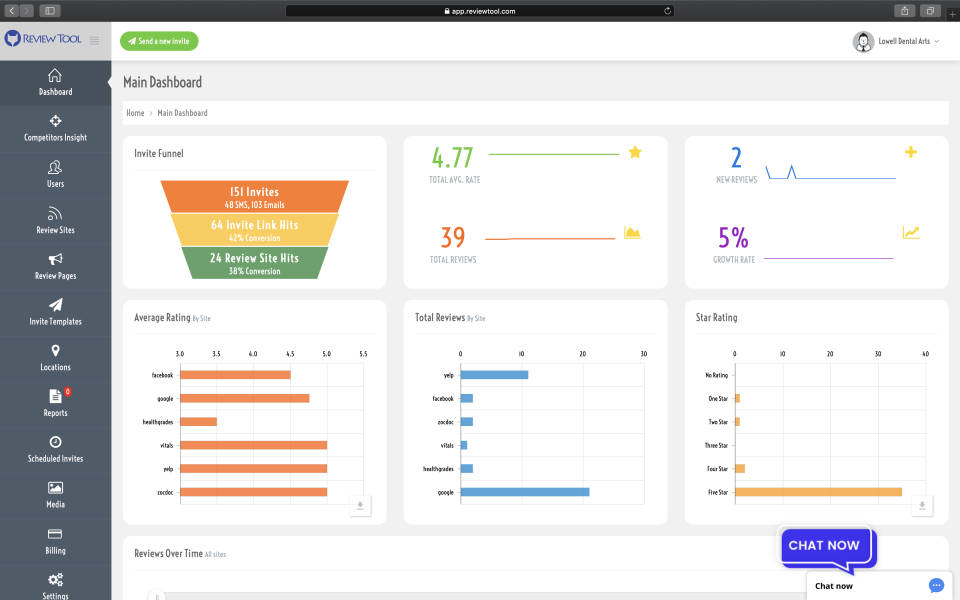 Review Tool screenshot 1