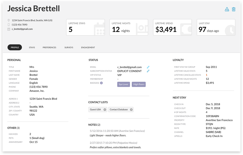Revinate Reputation screenshot 2