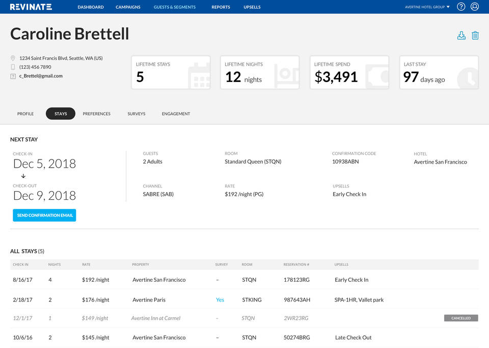 Revinate Reputation screenshot 1