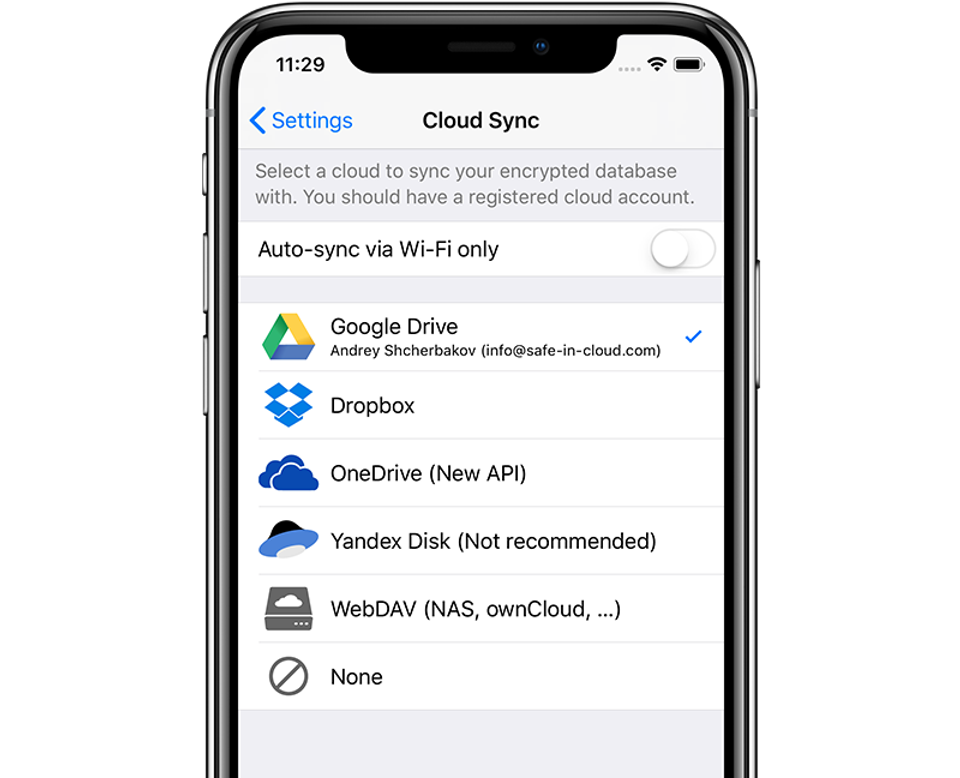 SafeInCloud screenshot 3