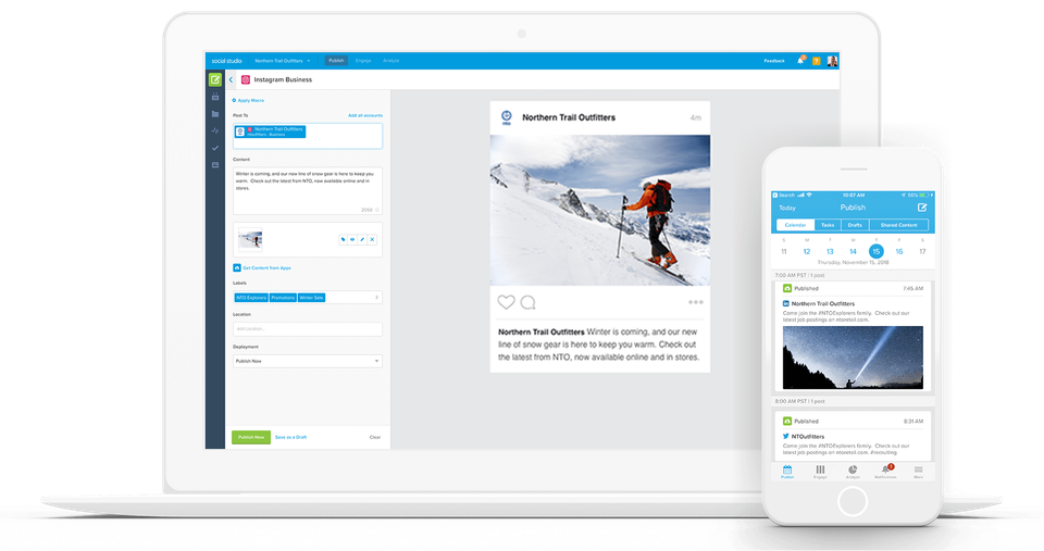 Salesforce Social Studio screenshot 2