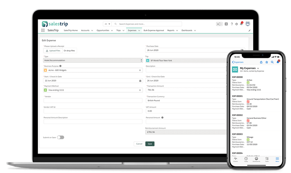 SalesTrip screenshot 2