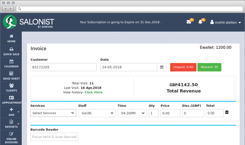 Salonist screenshot 3