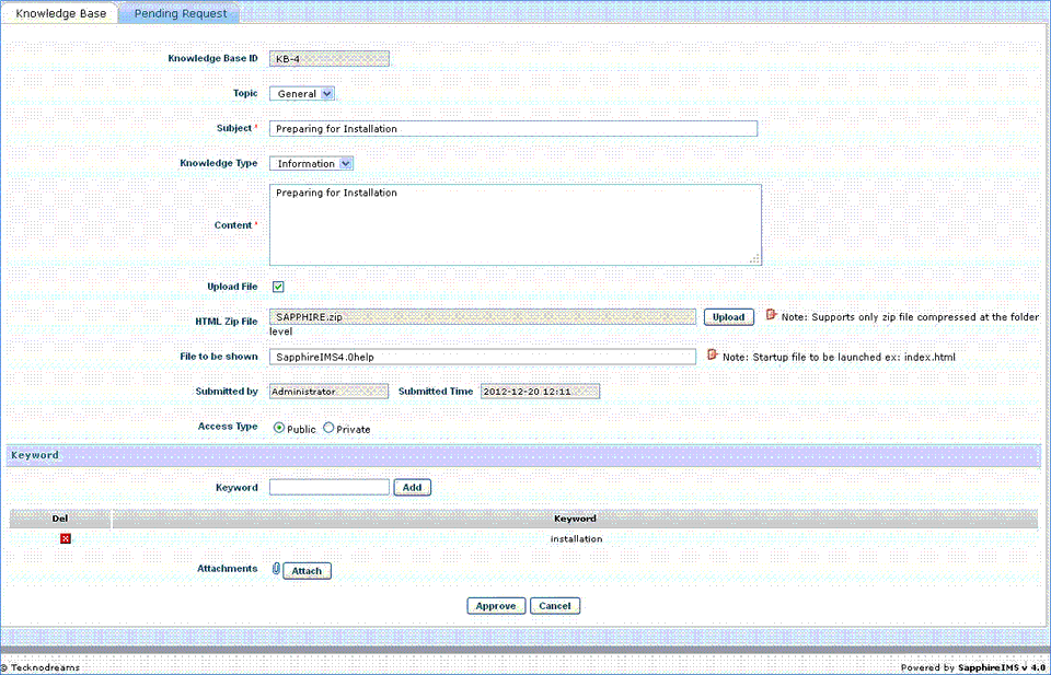 SapphireIMS screenshot 3