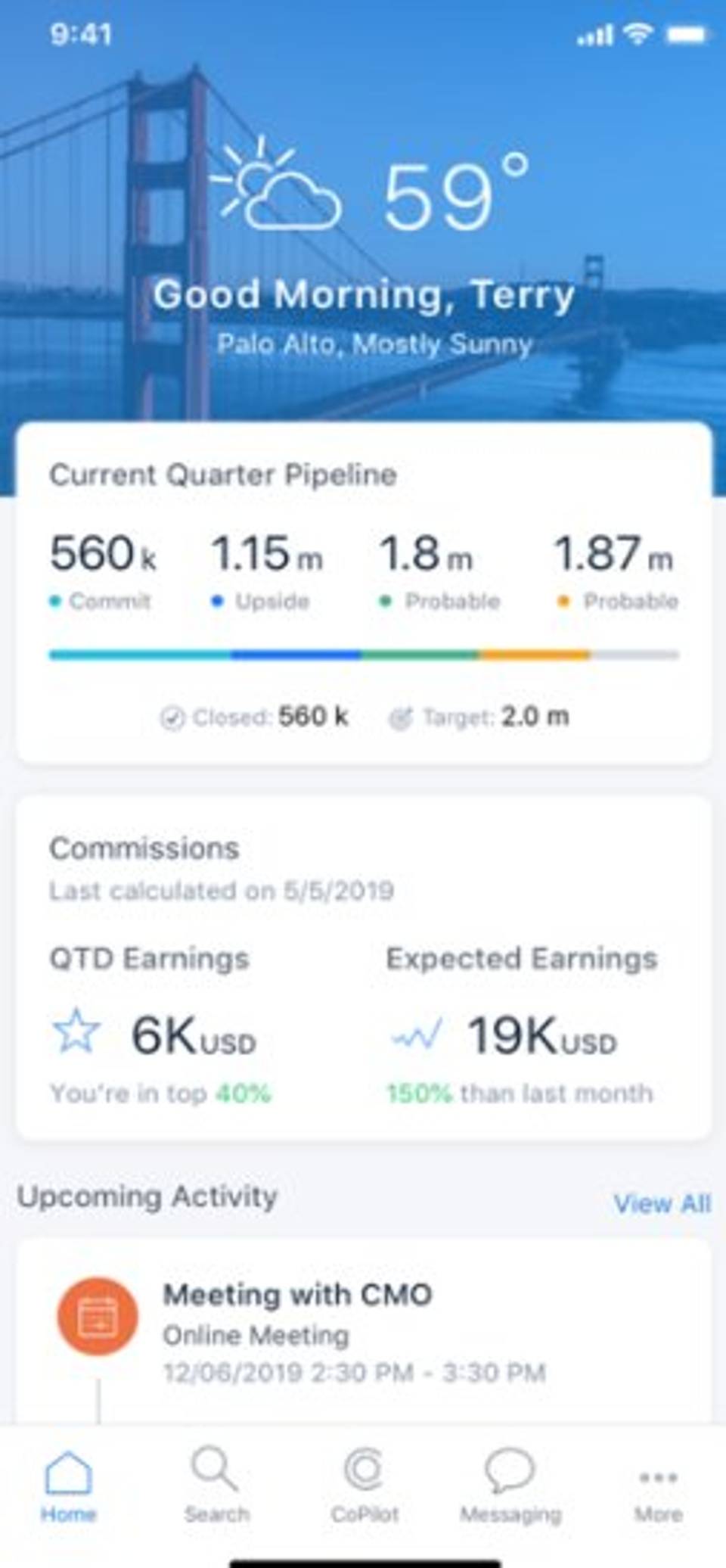 SAP Sales Cloud screenshot 2