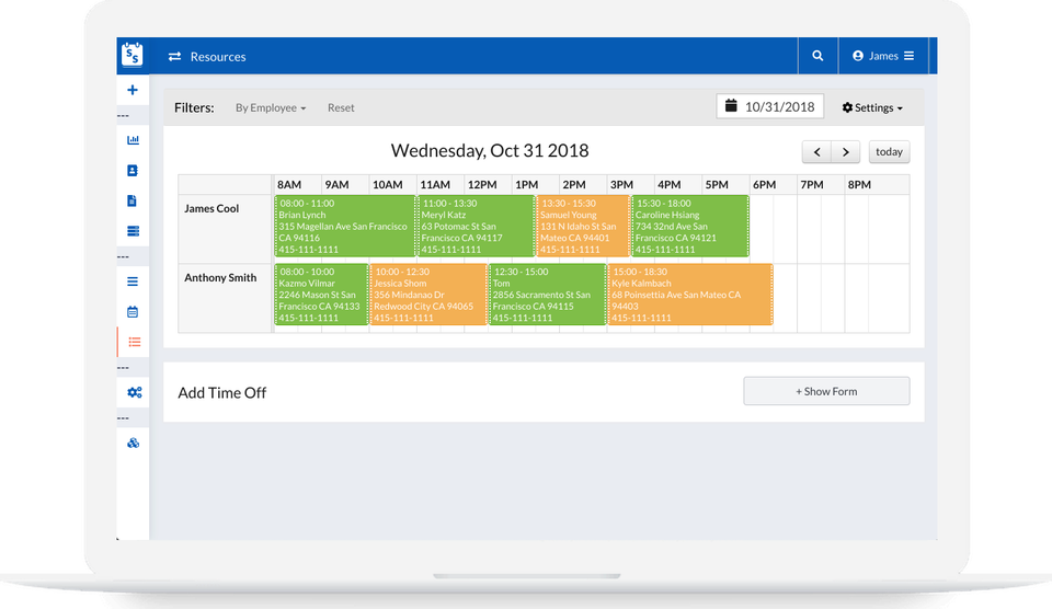 Scheduling Suite screenshot 3