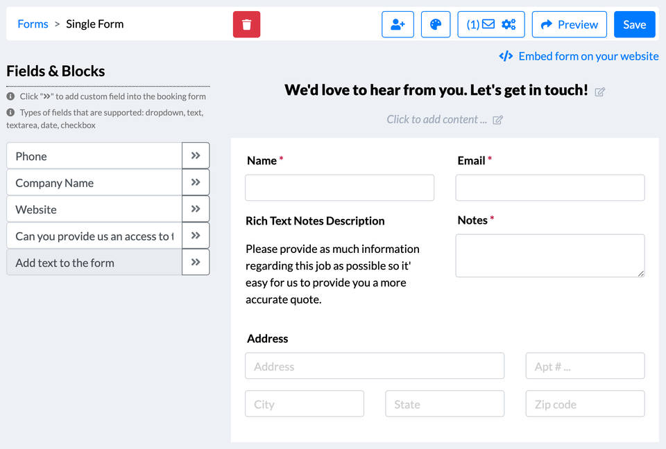 Scheduling Suite screenshot 1