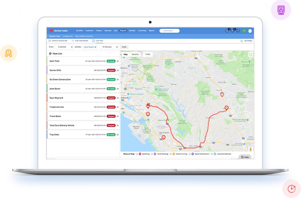 Service Fusion screenshot 1