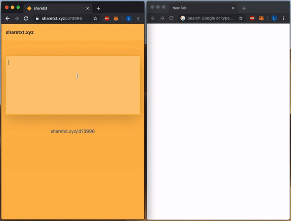 sharetxt Screenshots