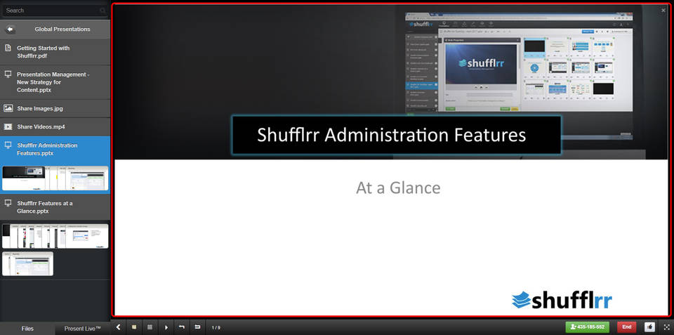 Shufflrr screenshot 1