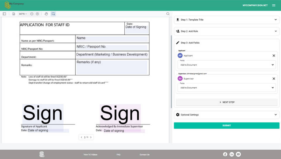 Sign.net screenshot 4