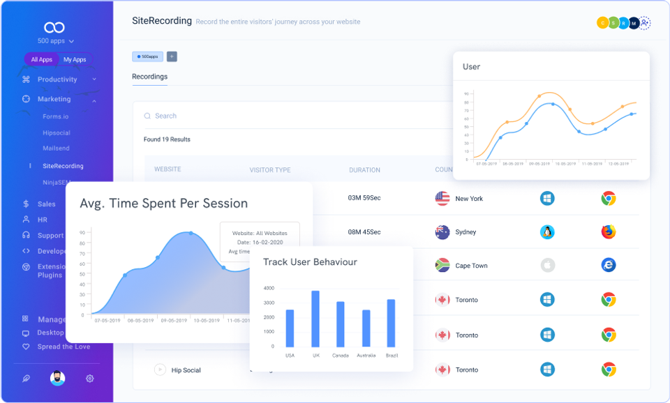 SiteRecording by 500apps screenshot 3