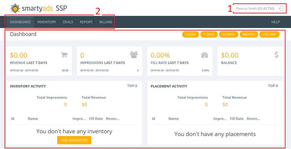 SmartyAds DSP screenshot 3