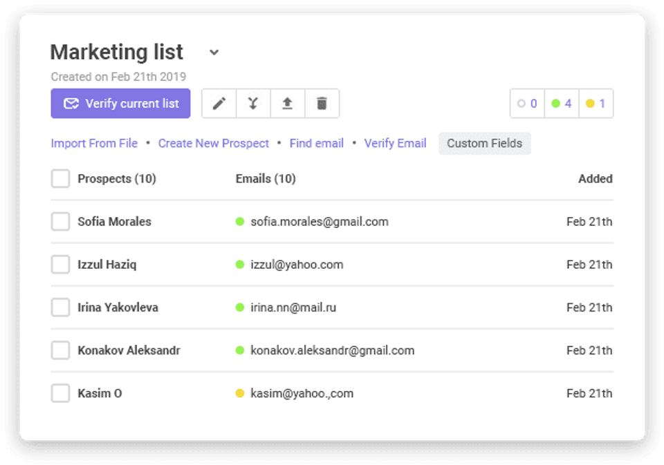 Snovio screenshot 4