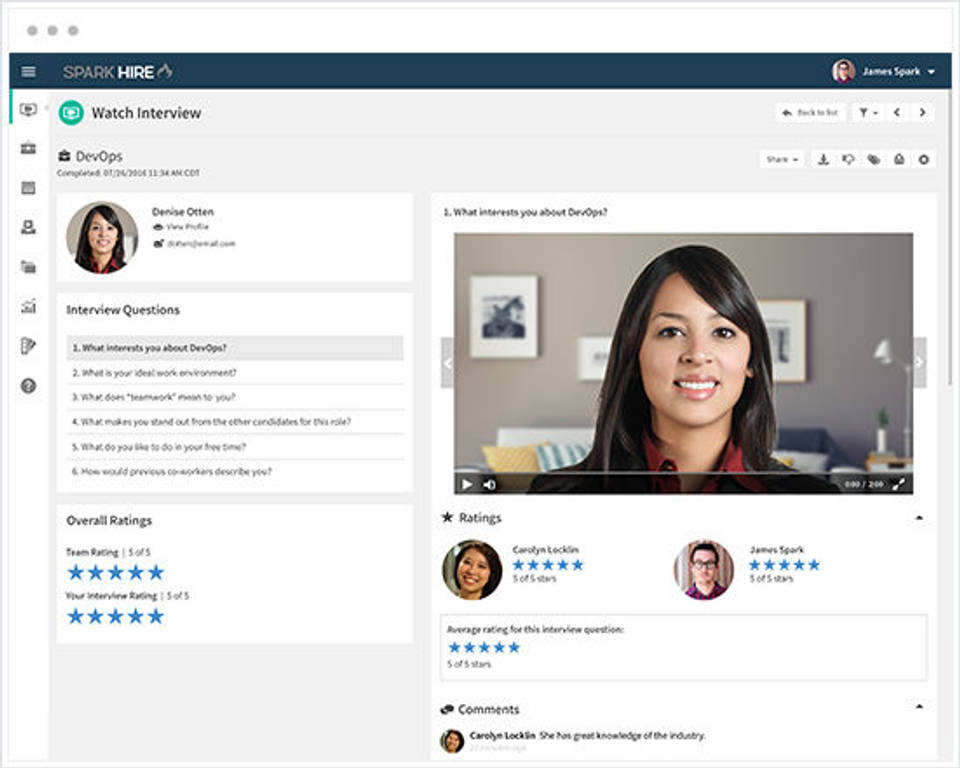 Spark Hire screenshot 4