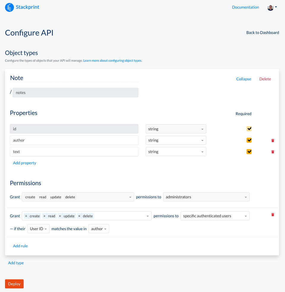Stackprint Screenshots