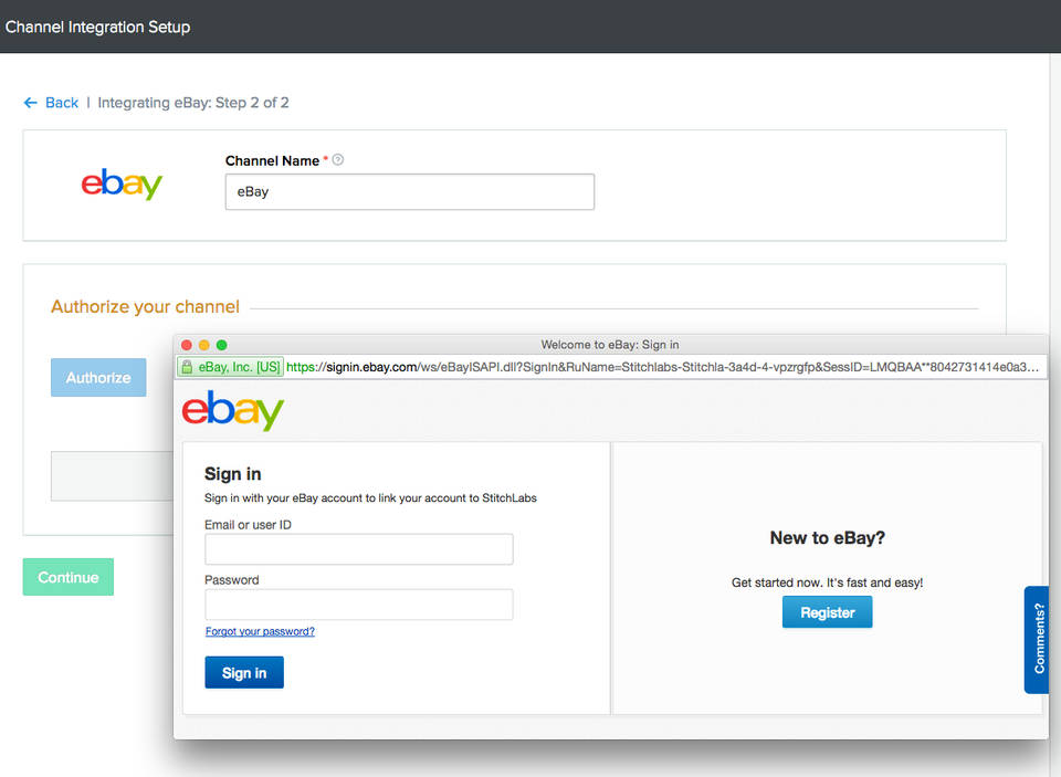 Stitch Labs screenshot 1