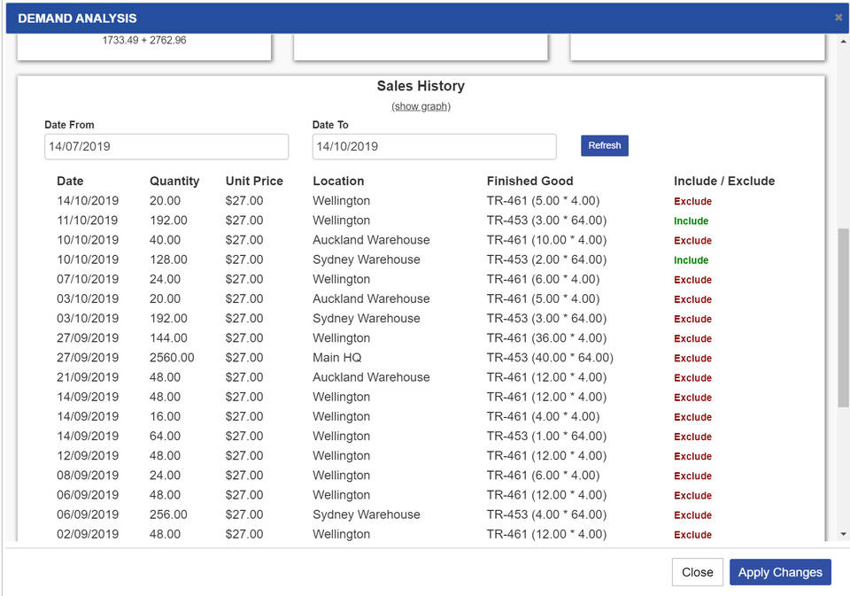 StockTrim screenshot 2