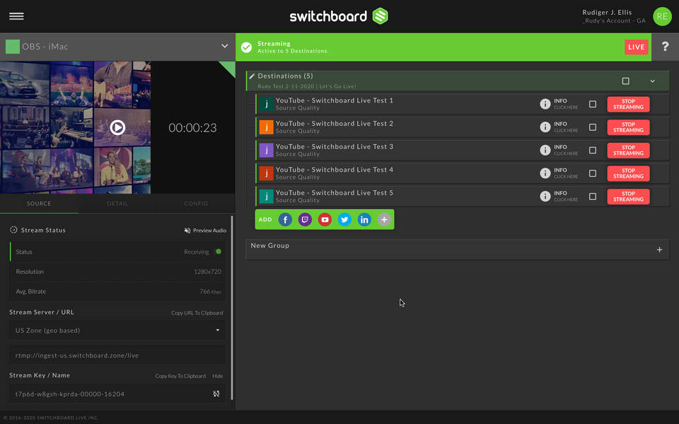 Switchboard Live screenshot 1