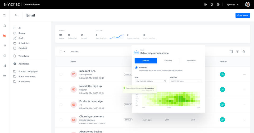 Synerise screenshot 4