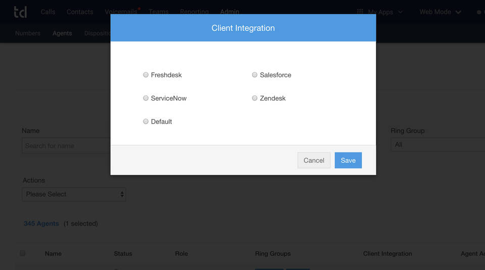 TalkDesk screenshot 2