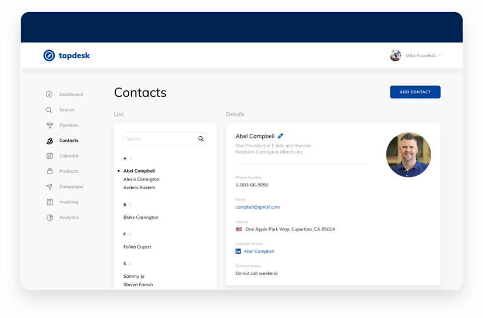Tapdesk screenshot 1