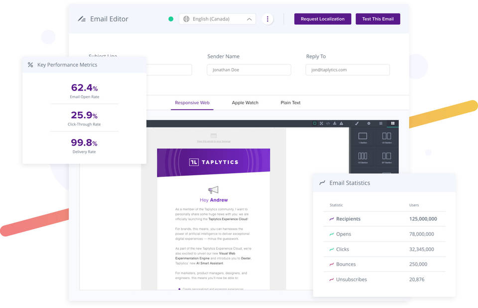 Taplytics screenshot 2