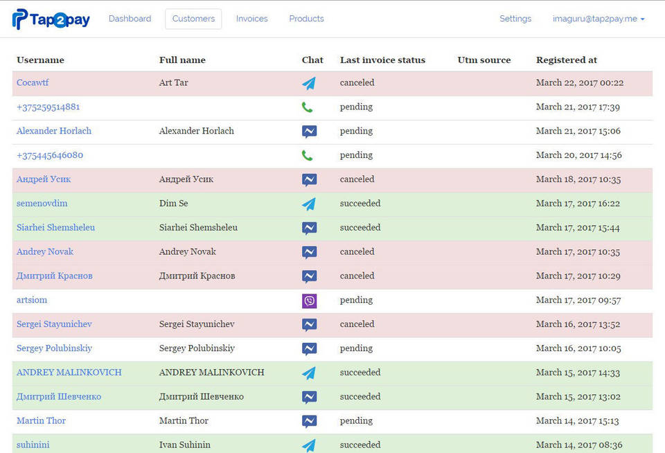 Tap2Pay screenshot 1