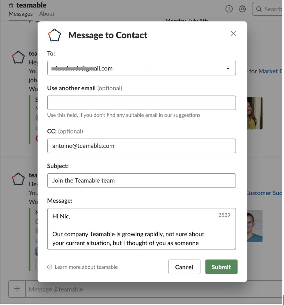 Teamable screenshot 1