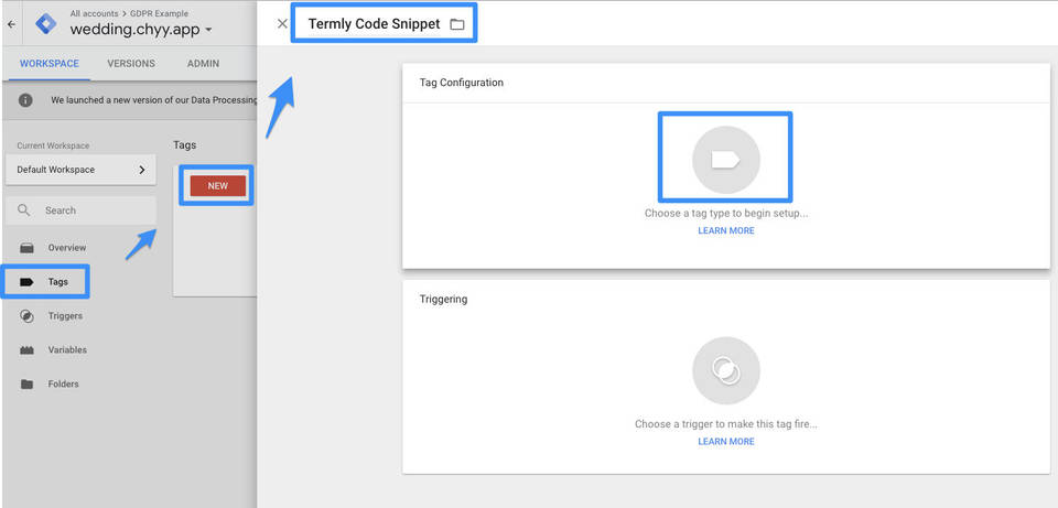 Termly screenshot 1