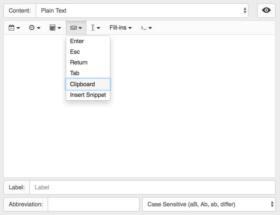 TextExpander screenshot 4