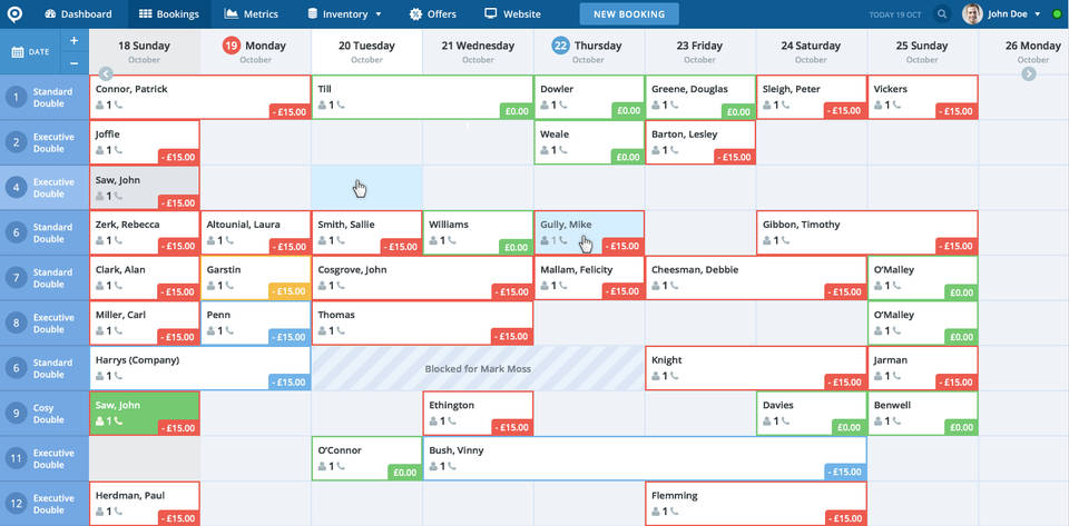 The Booking Factory screenshot 4