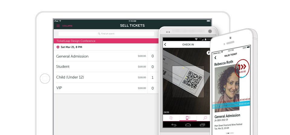 TicketLeap screenshot