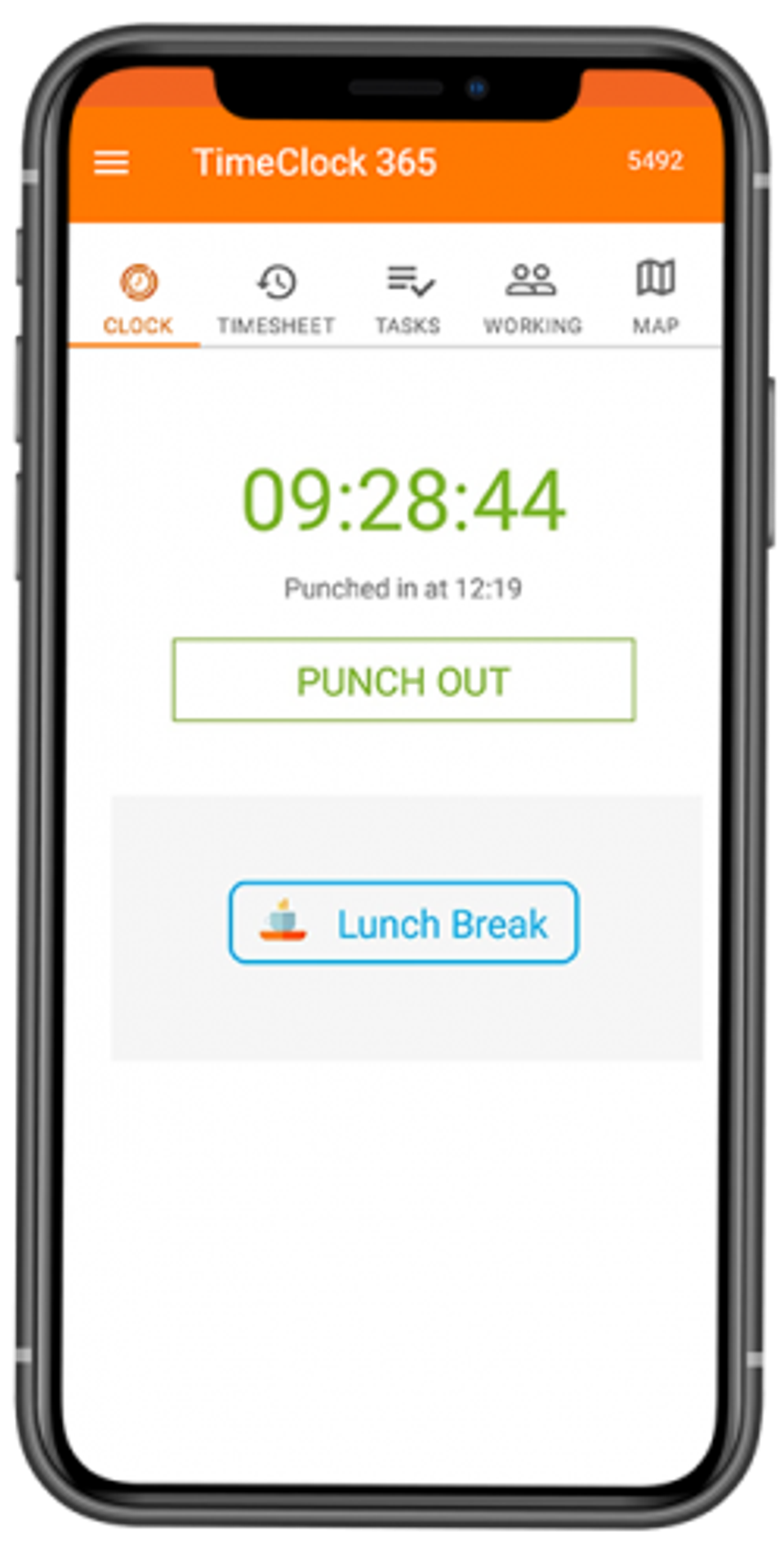 Timeclock 365 screenshot 1