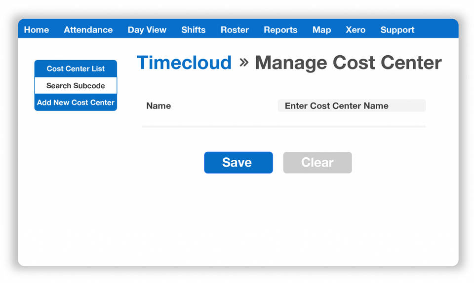 TimeCloud Time and Attendance screenshot 1