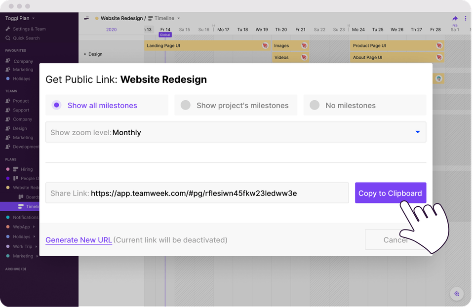 Toggl Plan screenshot 3
