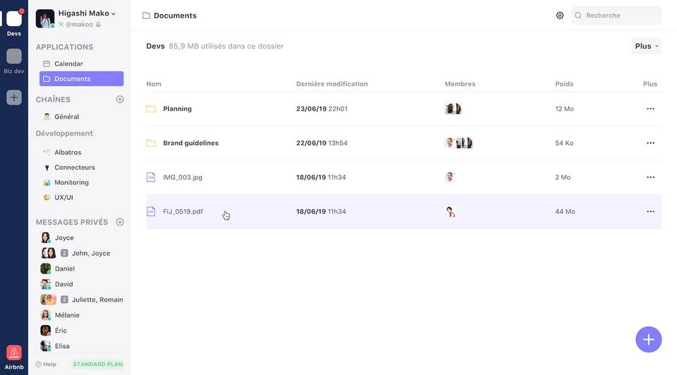 Twake screenshot 2