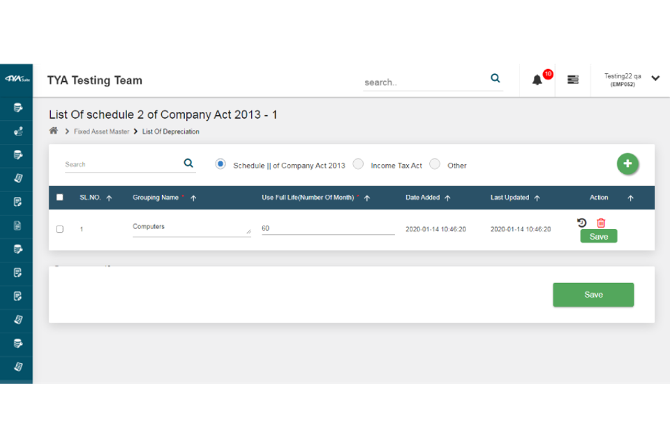 TYASuite Cloud ERP Software screenshot 3